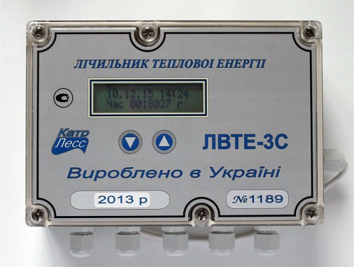 Heat and flow meters LVTE-3C